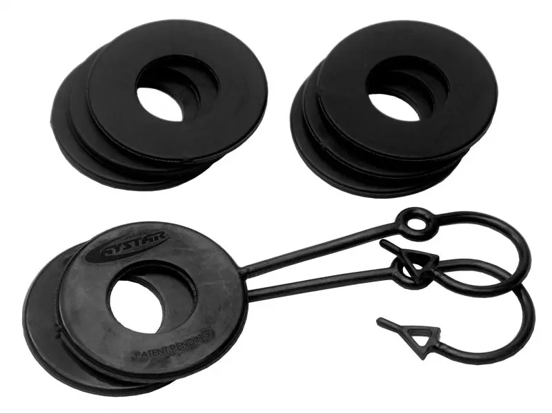 Daystar Black D Ring Isolator W/Lock Washer Kit 1
