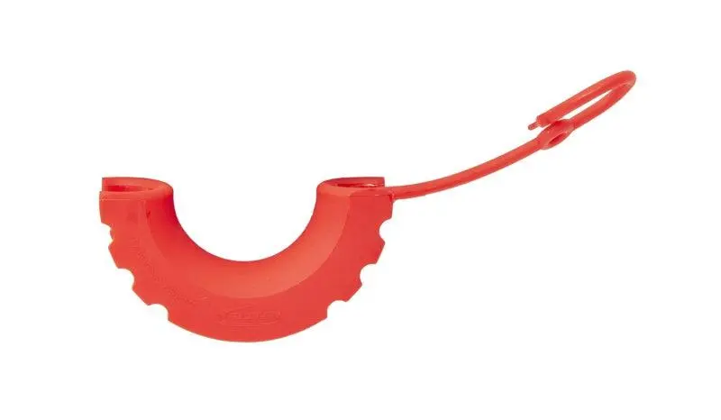 Daystar Locking D Ring Isolator 7/8 Inch Polyurethane Red 1