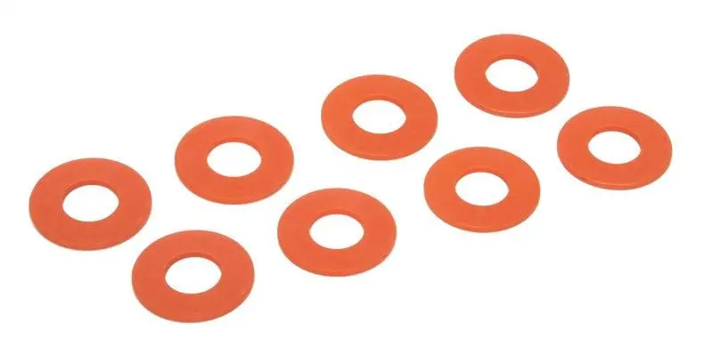 Daystar D-Ring Shackle Washers Set Of 8 Orange 1