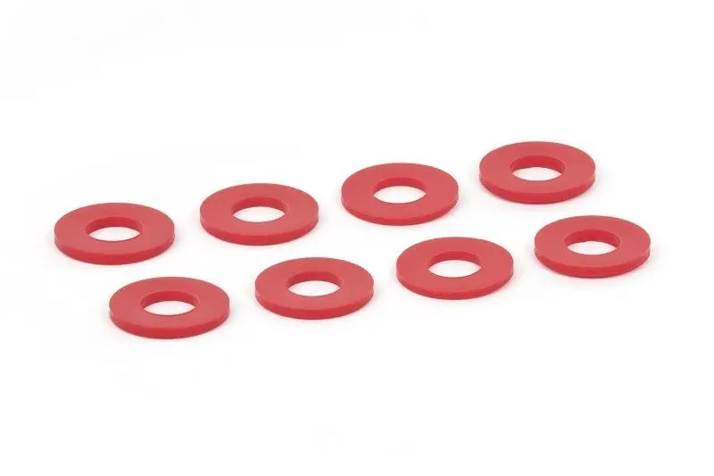 Daystar D-Ring Shackle Washers Set Of 8 Red 1