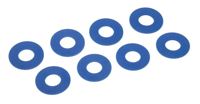 Daystar D-Ring Shackle Washers Set Of 8 Blue 1