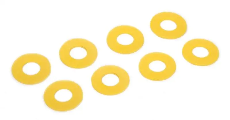 Daystar D-Ring Shackle Washers Set Of 8 Yellow 1