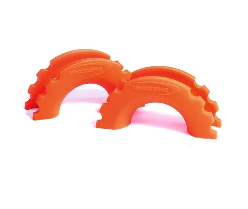 Daystar D-Ring Shackle Isolator Orange Pair 1
