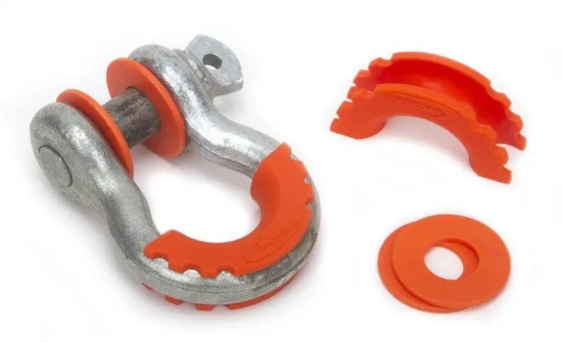 Daystar D-Ring Isolator And Washers Orange 1