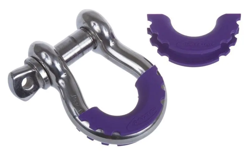 Daystar D-Ring Shackle Isolator Purple Pair 1