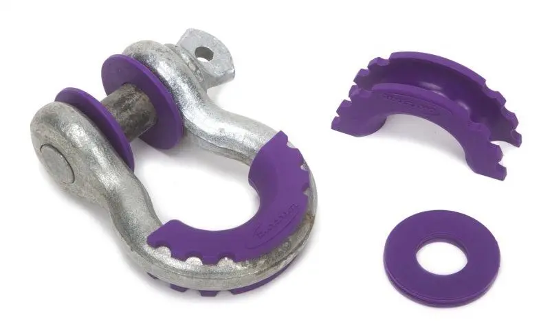 Daystar D-Ring Isolator And Washers Purple 1