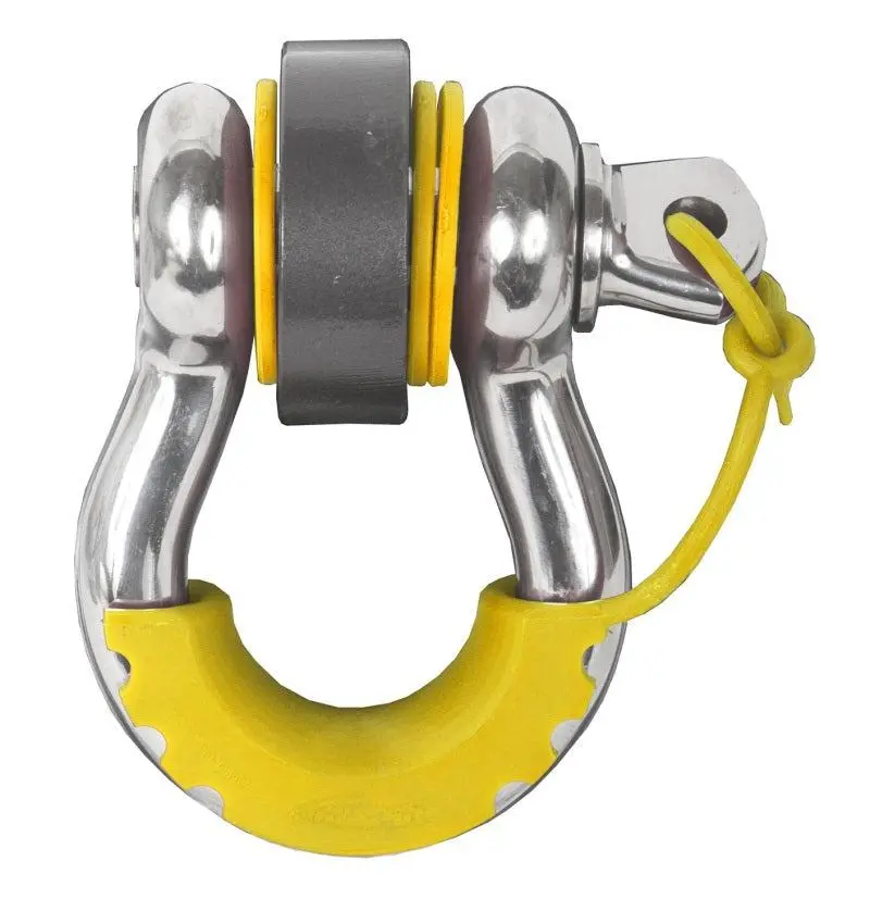 Daystar Yellow Locking D Ring Isolator Pair 1