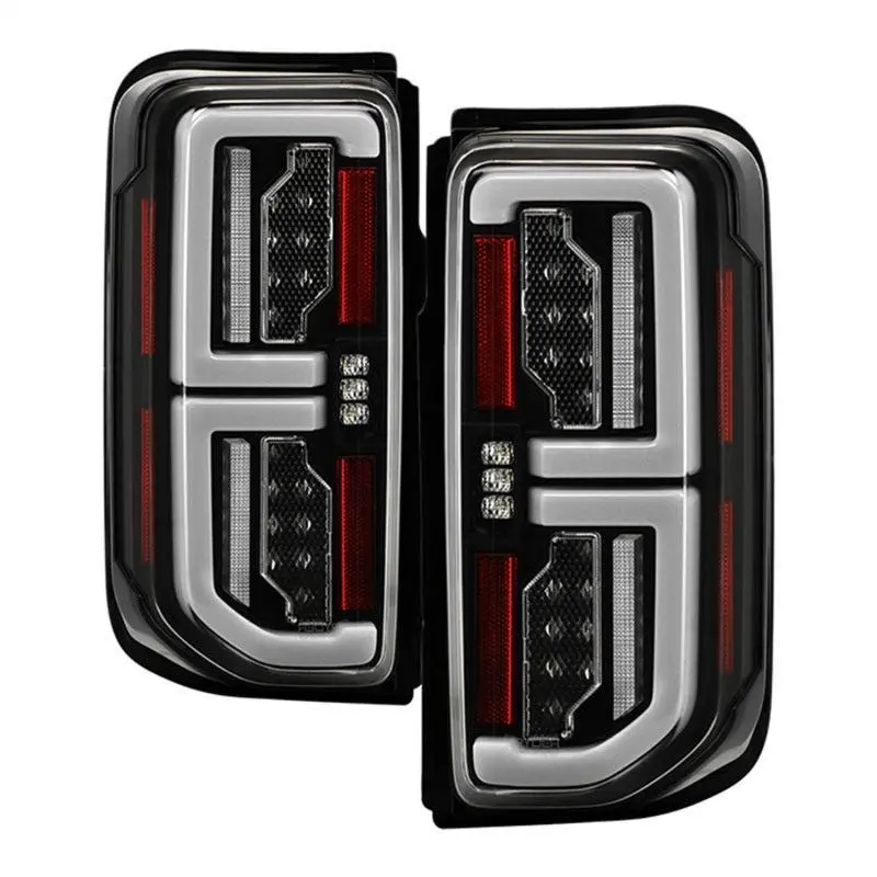 Spyder Led Tail Lights Black Base Clear Interior 21-23 Ford Bronco (Factory Led Model Only) | 5088765 1