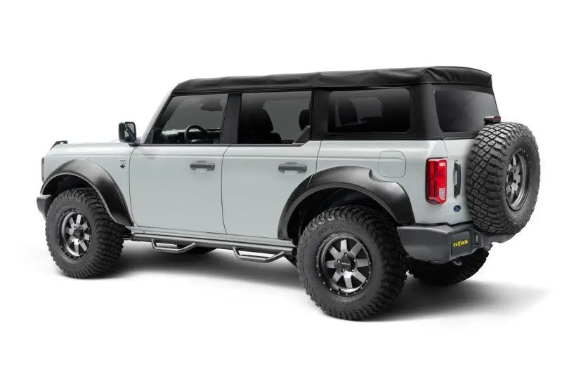 N-Fab Textured Black Wheel To Wheel Nerf Bars For 2021+ Ford Bronco 4 Door | F2172b-Tx 1