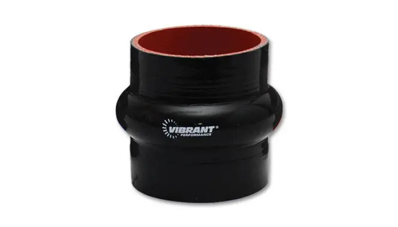Vibrant Silicone Hump Hose Coupler 3.125In Id X 3.00In Long - Black | 19682 1
