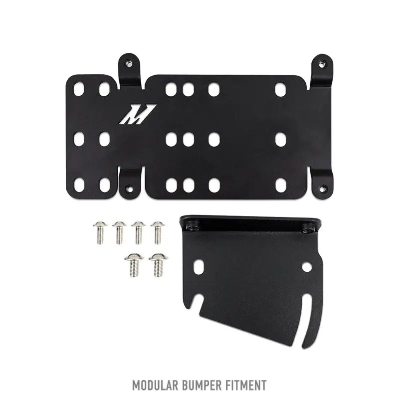 Mishimoto License Plate Relocation Kit For 2021+ Ford Bronco With Modular Bumper | Mmlp-Br-21M 1