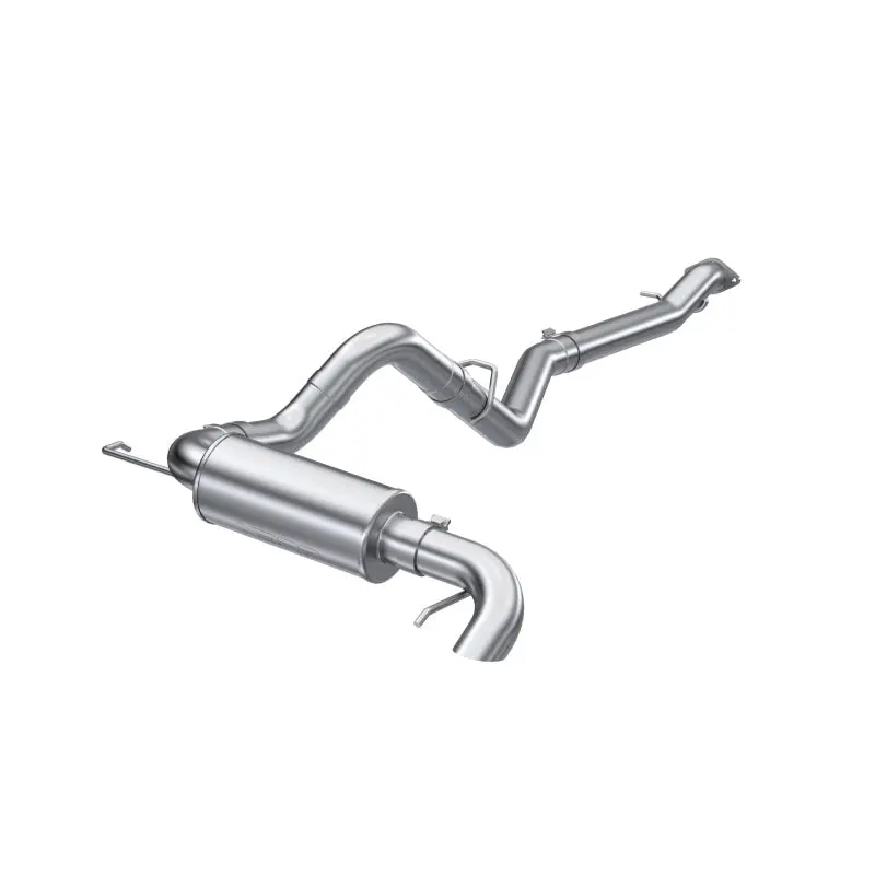 Mbrp 3" Cat-Back Single High Clearance Rear Exit T304 Stainless Steel For 2021+ Ford Bronco 1