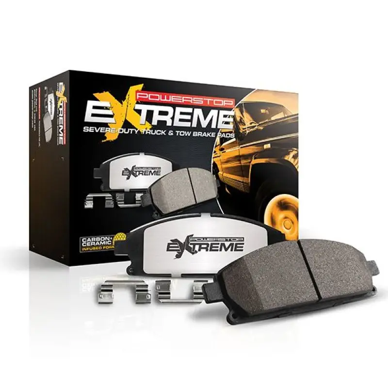 Power Stop Rear Z36 Truck & Tow Brake Pad W/Hardware 21-24 Ford Bronco | Z36-2414 1