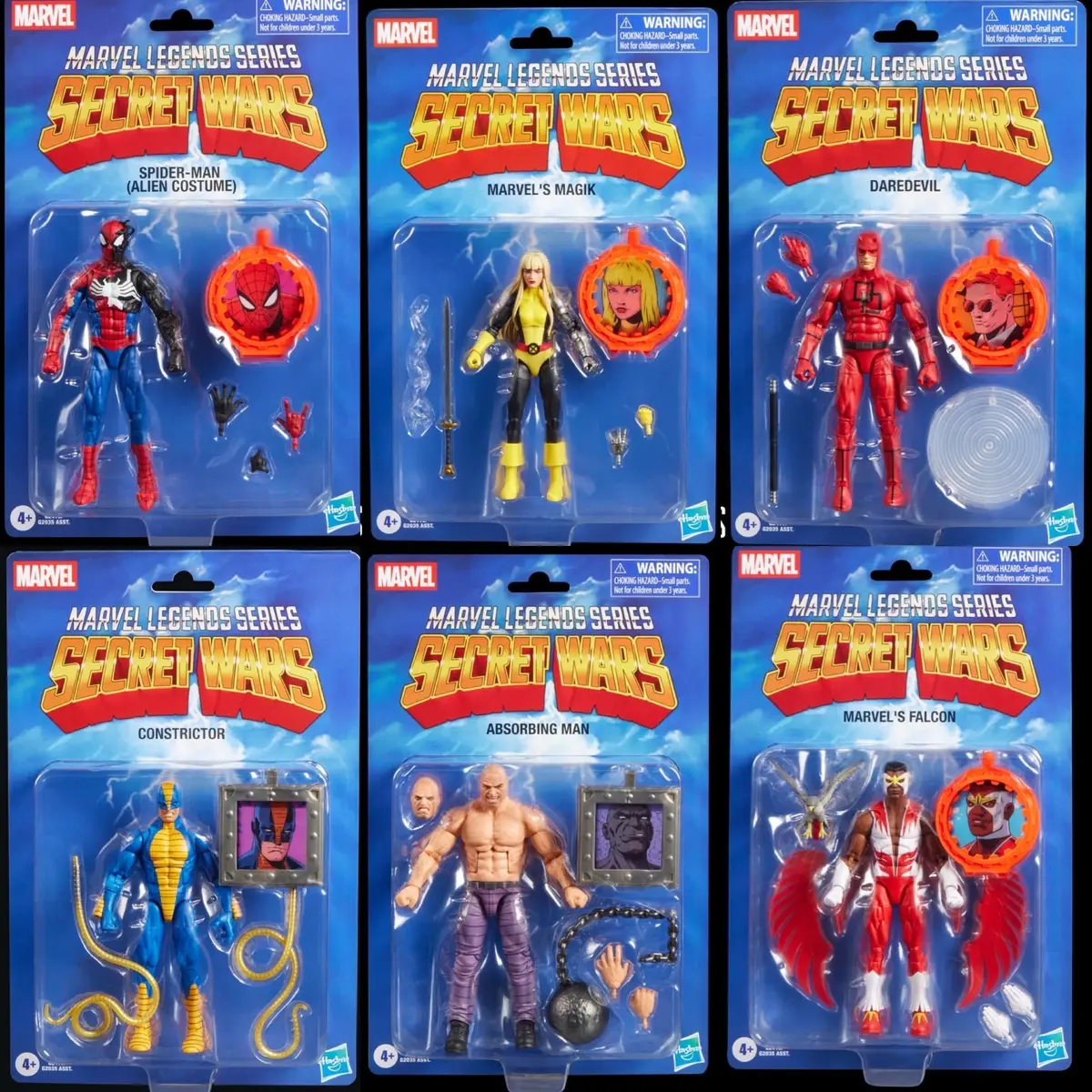 Pre-Order (Deposit) - Marvel Legends Secret Wars Wave 2 (6 Figure Set) 1