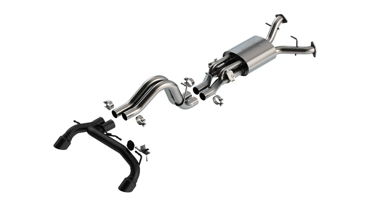 Borla Cat-Back Exhaust System Atak For 2022+ Ford Bronco Raptor | 140934Cb 1