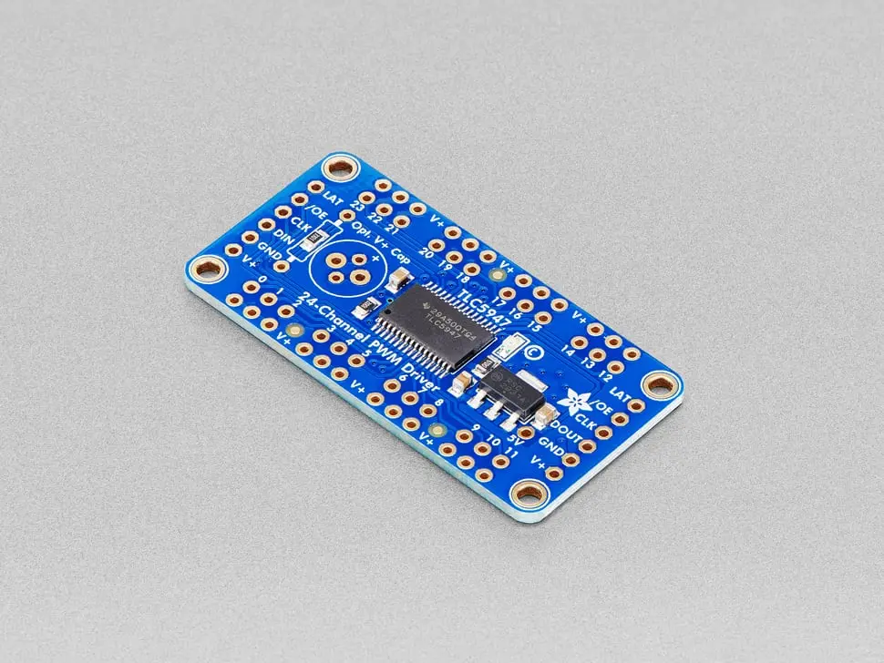 Adafruit 24-Channel 12-Bit Pwm Led Driver - Spi Interface - Tlc5947 1