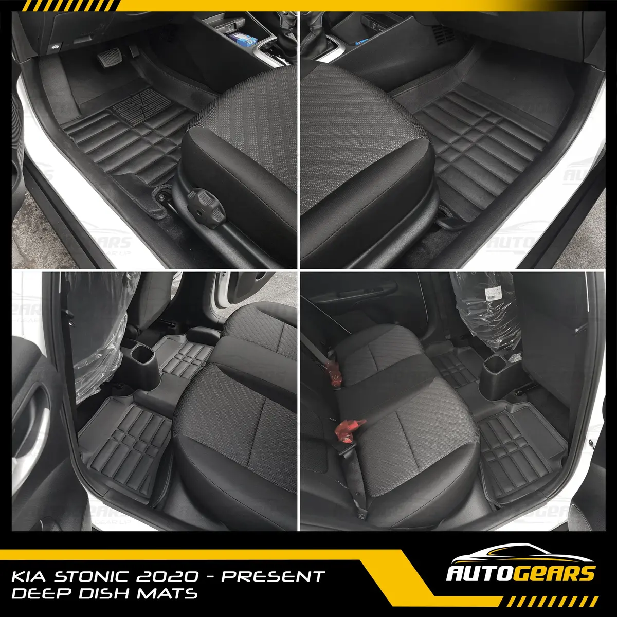 Kia Stonic (2020 - 2024) Deep Dish Mats / Matting 1