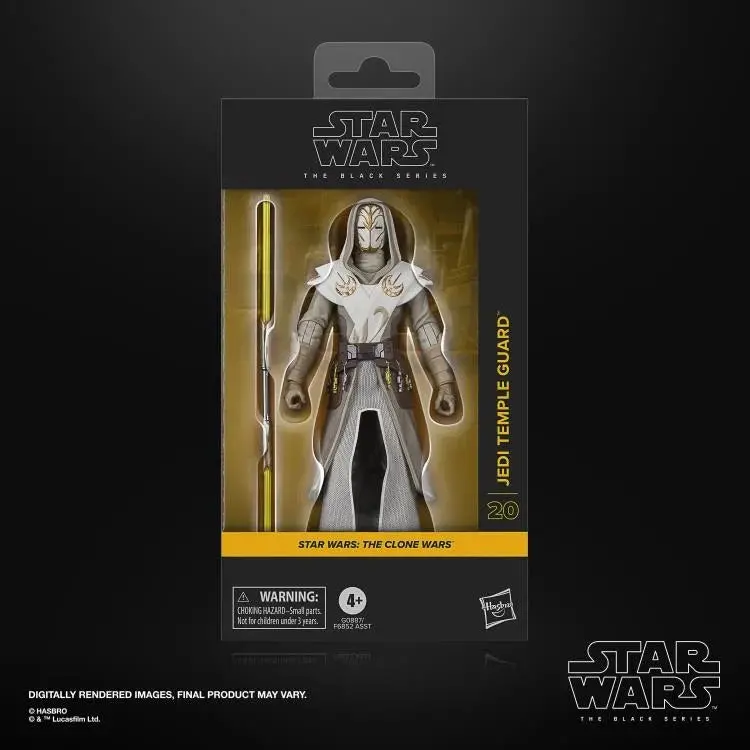 Star Wars Black Series Jedi Temple Guard (The Clone Wars) 6-Inch Figure 1