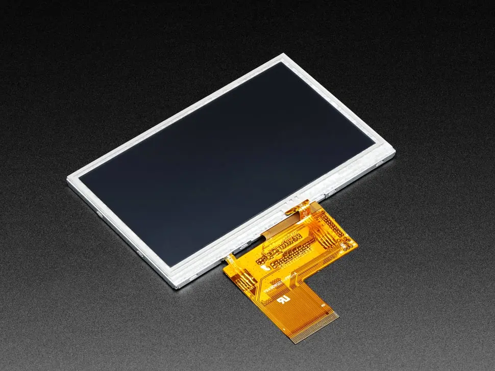 4.3" 40-Pin Tft Display - 480X272 With Touchscreen 1