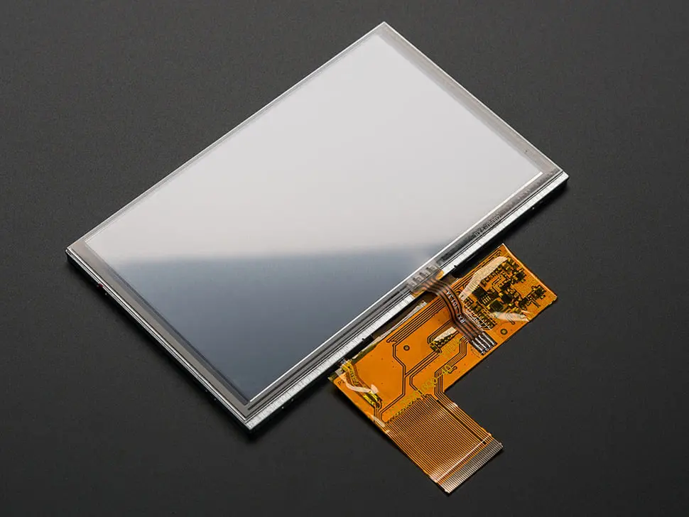 5.0" 40-Pin Tft Display - 800X480 With Resistive Touchscreen 1