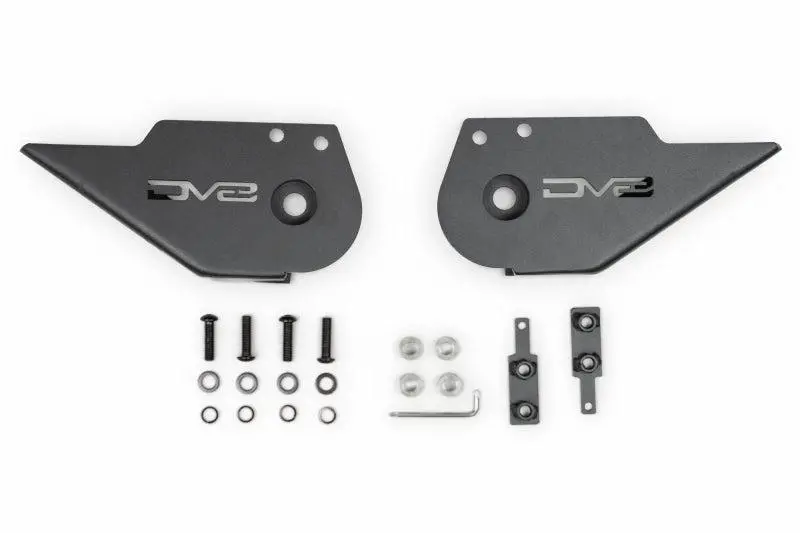 Dv8 Off Road Trailing Arm Skid Plates W/ Oem Skid For 2021+ Ford Bronco | Spbr-05 1
