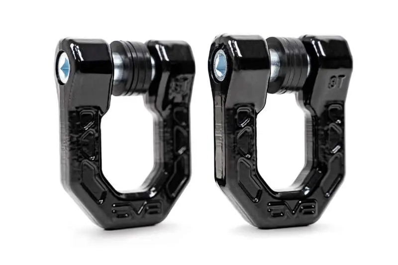 Dv8 Offroad Elite Series 3/4" D-Ring Shackles (Pair) | Unsk-01Bl 1