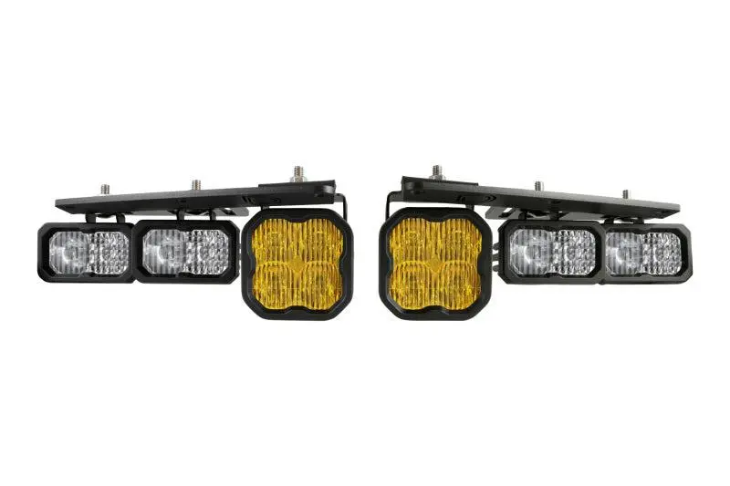 Diode Dynamics Stage Series Fog Pocket Kit For 2021+ Ford Bronco With Modular Bumper | Dd7183 1