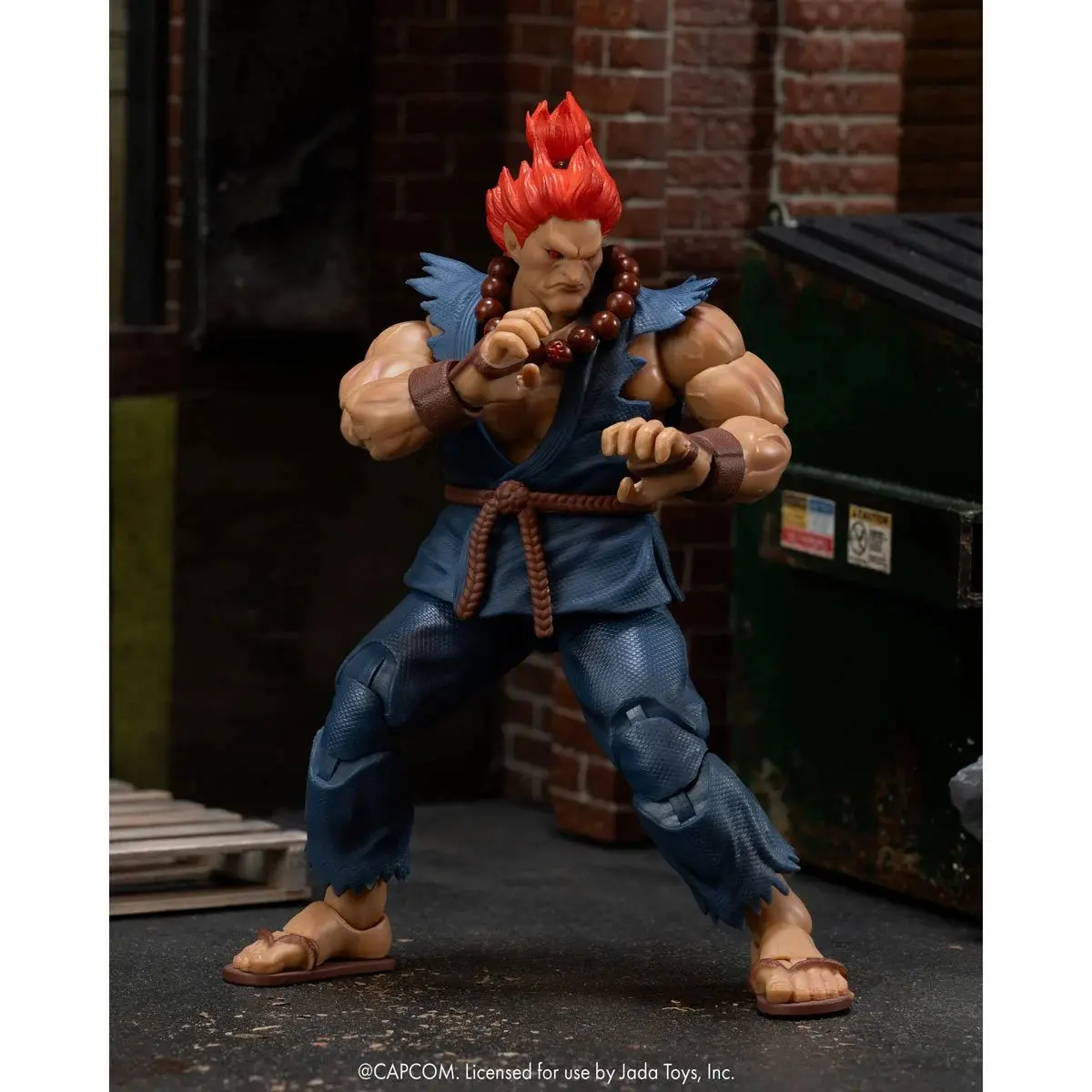 New In Stock! Jada Street Fighter Ii Akuma 6-Inch Figure 1