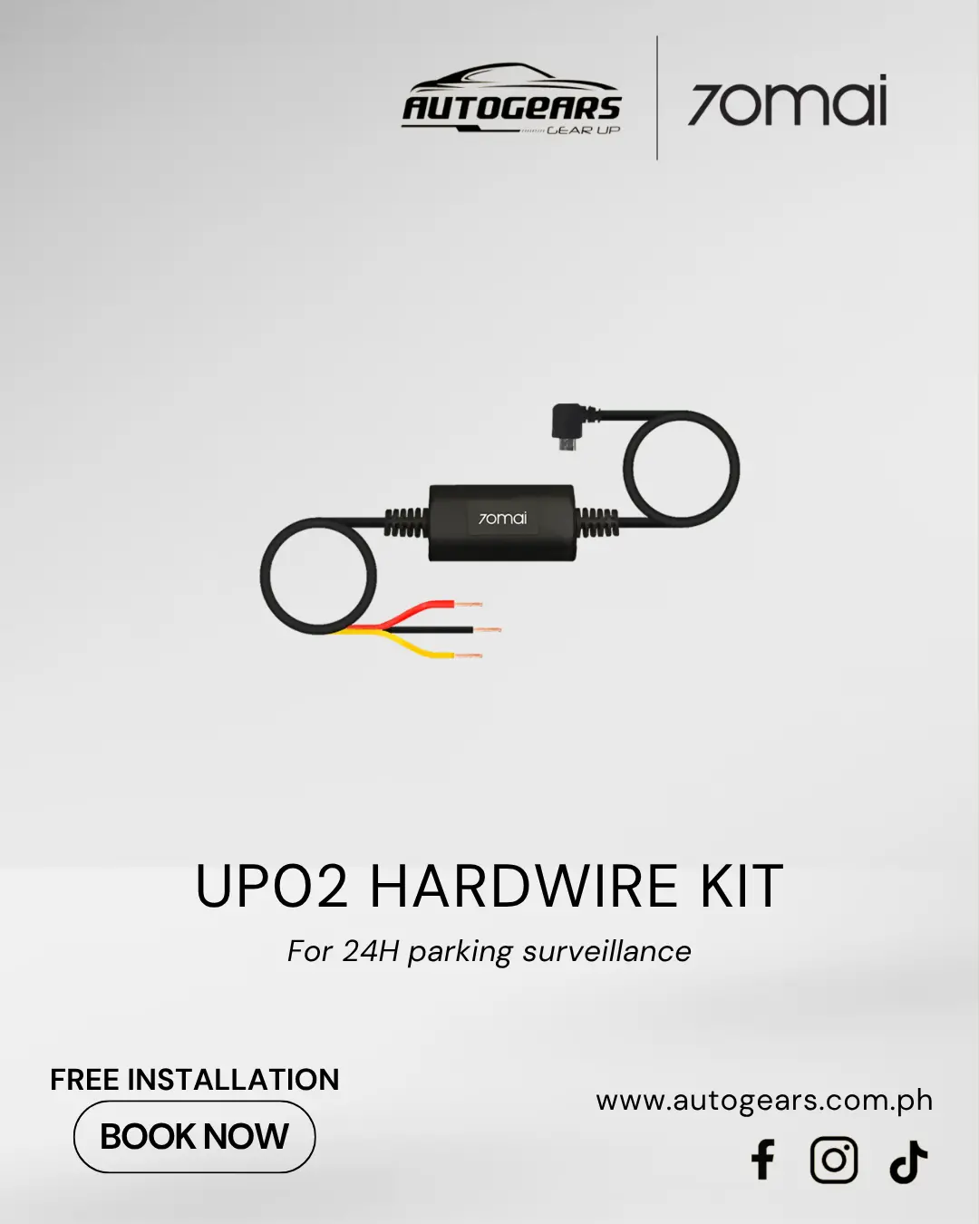 70Mai Up02 Hardwire Kit 1