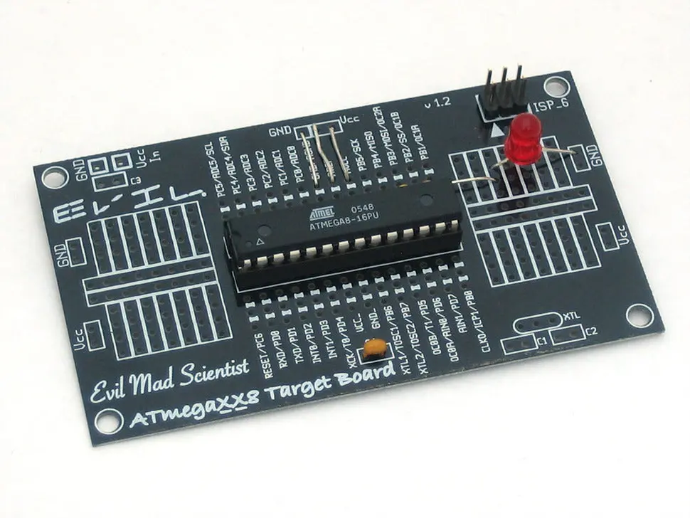 Barebones Avr Development Board 1