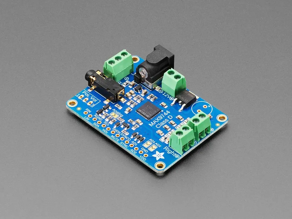 Stereo 20W Class D Audio Amplifier - Max9744 1