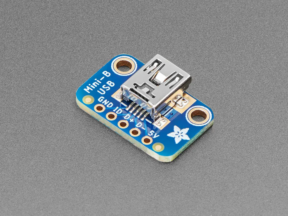 Usb Mini-B Breakout Board 1