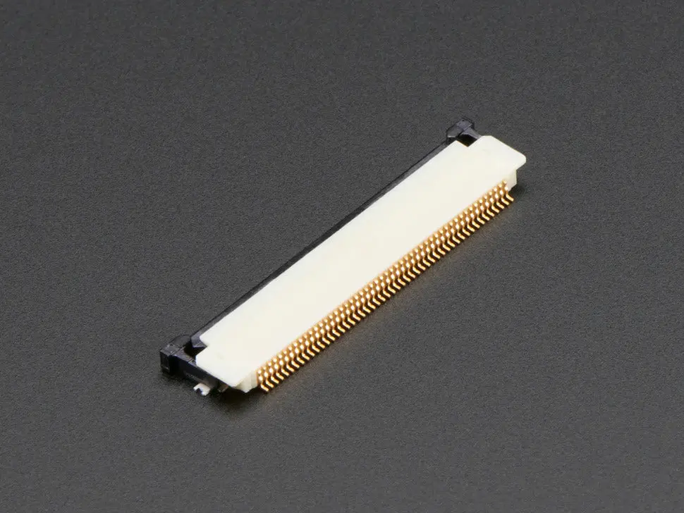 50-Pin 0.5Mm Pitch Top-Contact Fpc Smt Connector 1