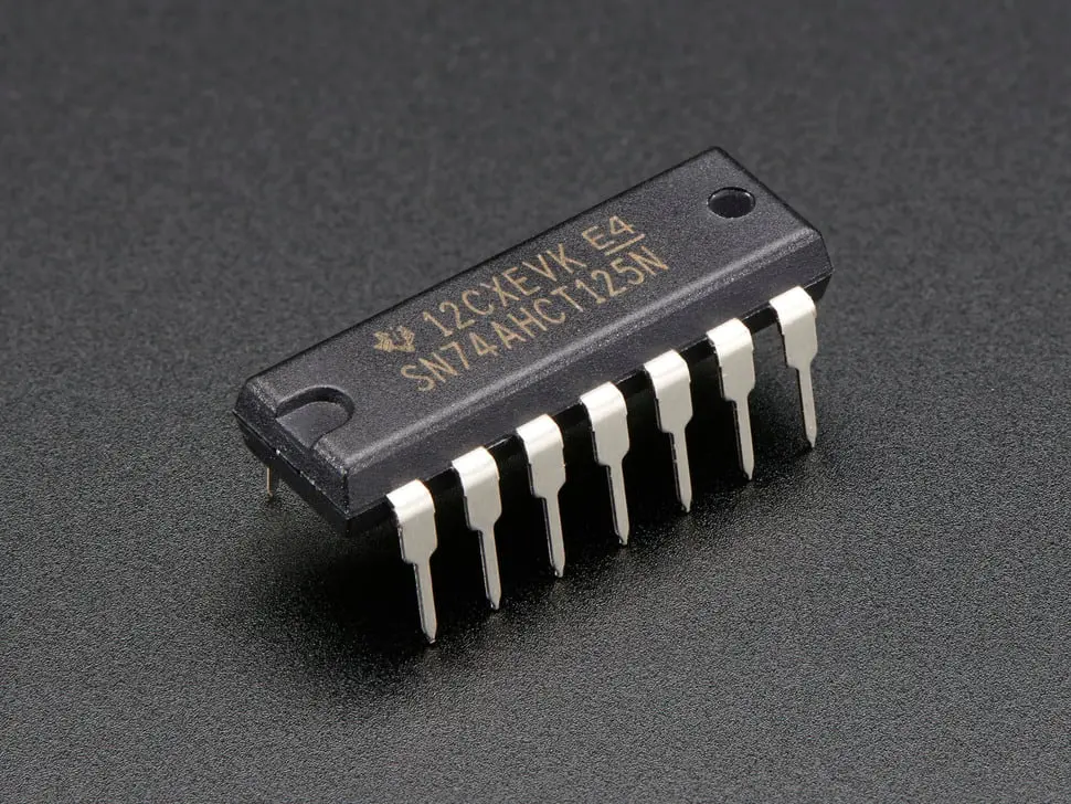 74Ahct125 Quad Level-Shifter (3V To 5V) 1
