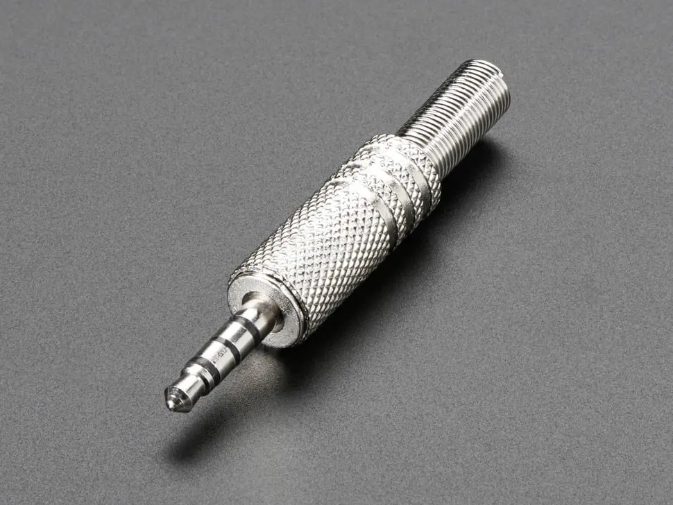 3.5Mm (1/8") Diy 4-Pole (Trrs) Plug 1