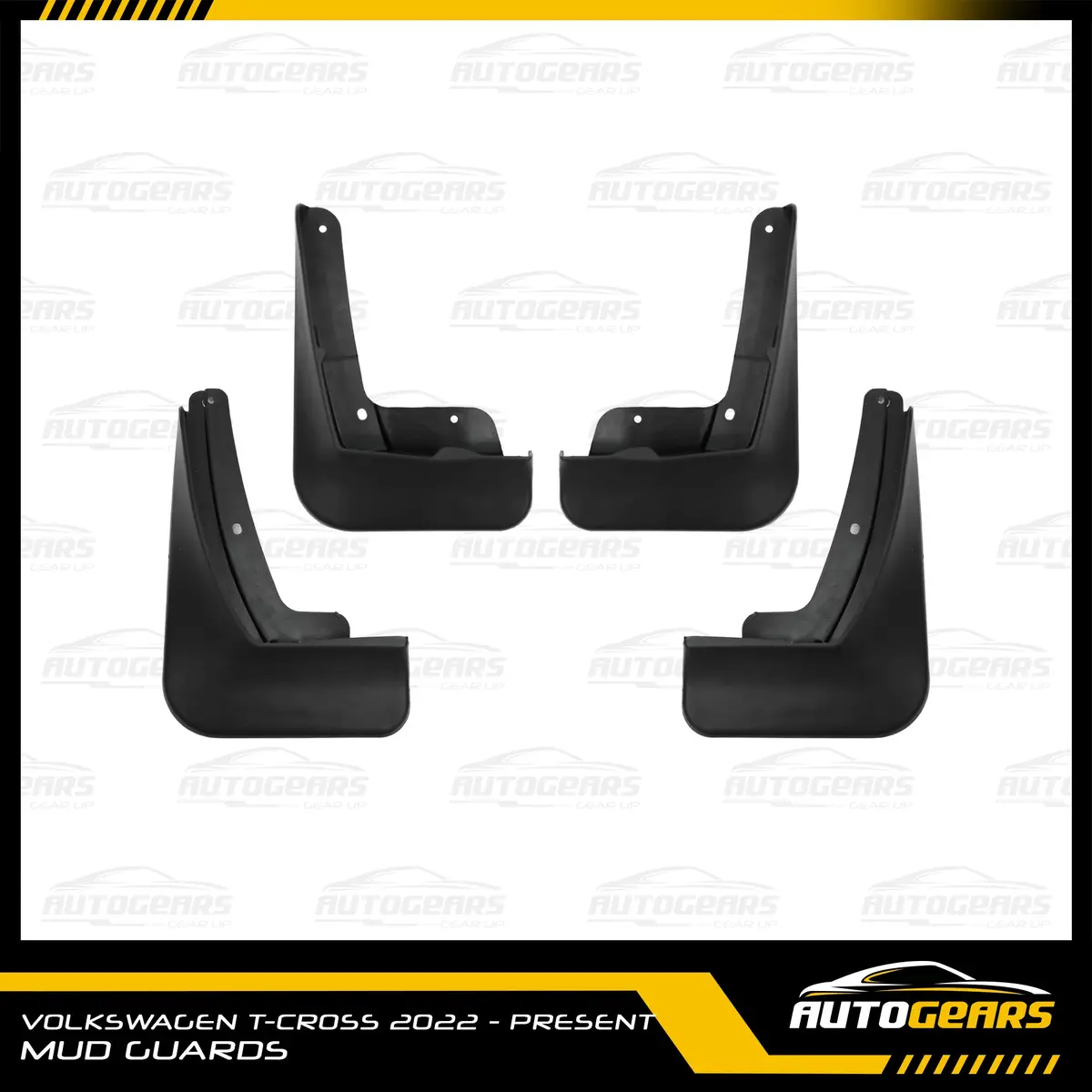 Volkswagen T-Cross (2021 - 2025) Mudguards 1