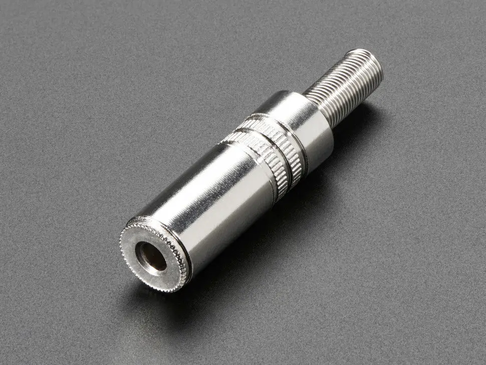 3.5Mm (1/8") Stereo Diy Free-Hanging In-Line Jack 1