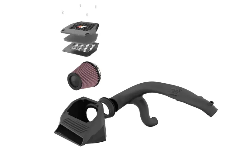 K&N 2022+ Ford Bronco Raptor V6 3.0L F/I 63 Series Aircharger Performance Air Intake System | 63-2625 1