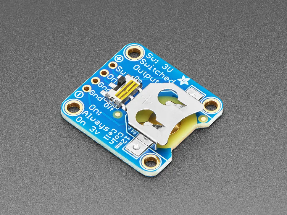 12Mm Coin Cell Breakout With On-Off Switch 1