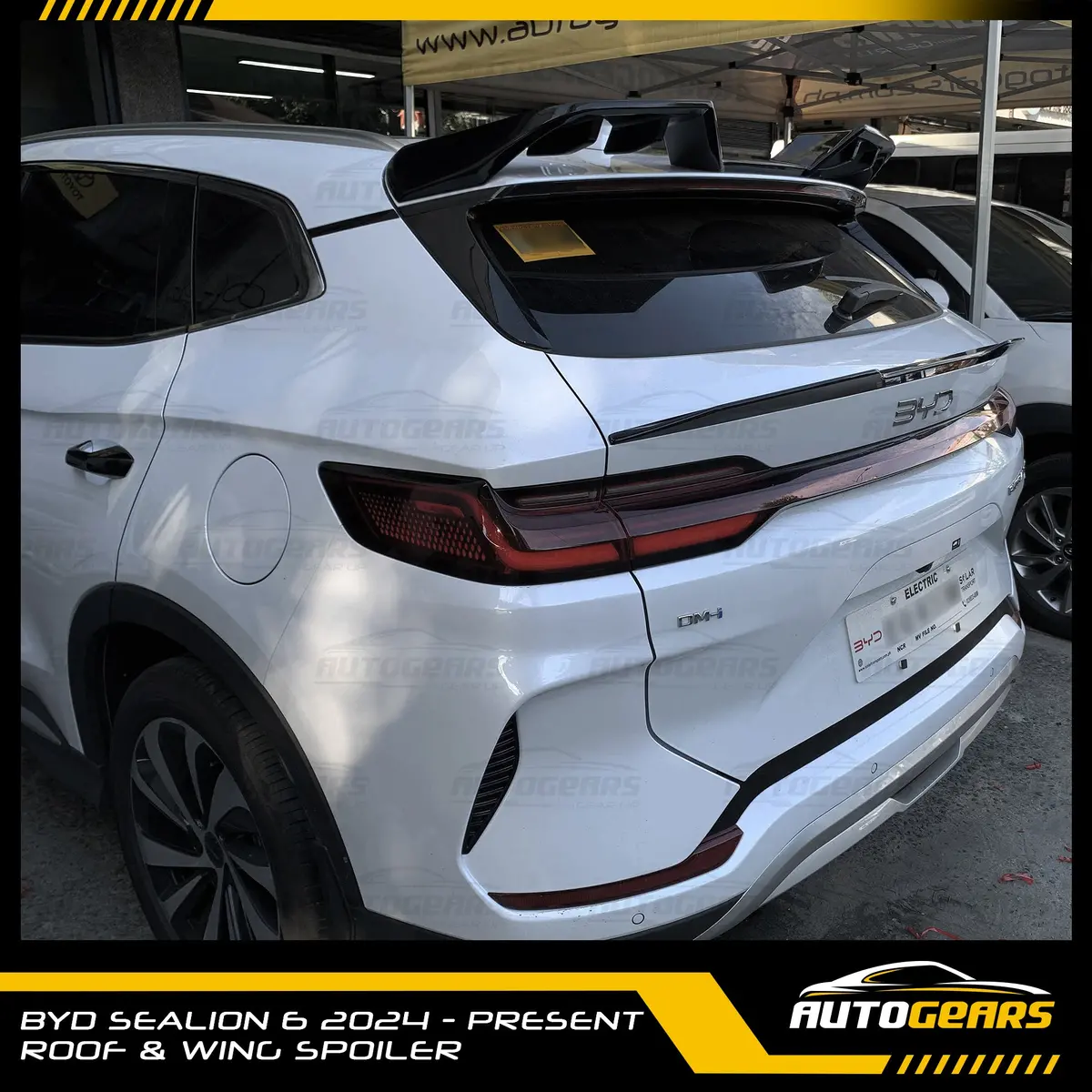 Byd Sealion 6 (2024 - 2026) Roof And Wing Spoiler Set 1