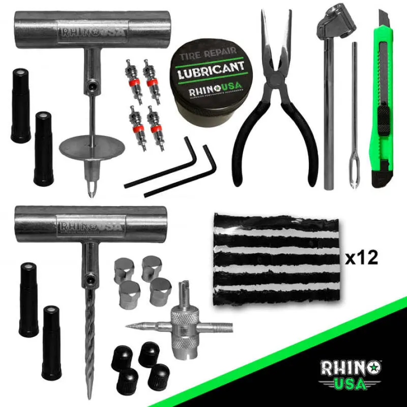 Rhino Usa Tire Repair Plug Kit, 86 Pieces | Rno-Tire-Repair-Kit 1