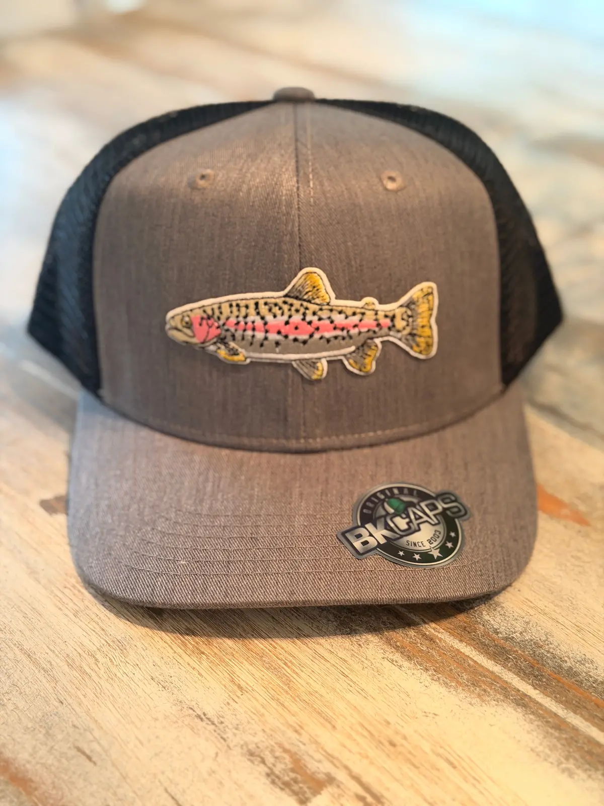 Rainbow Trout Fishing Hat 1