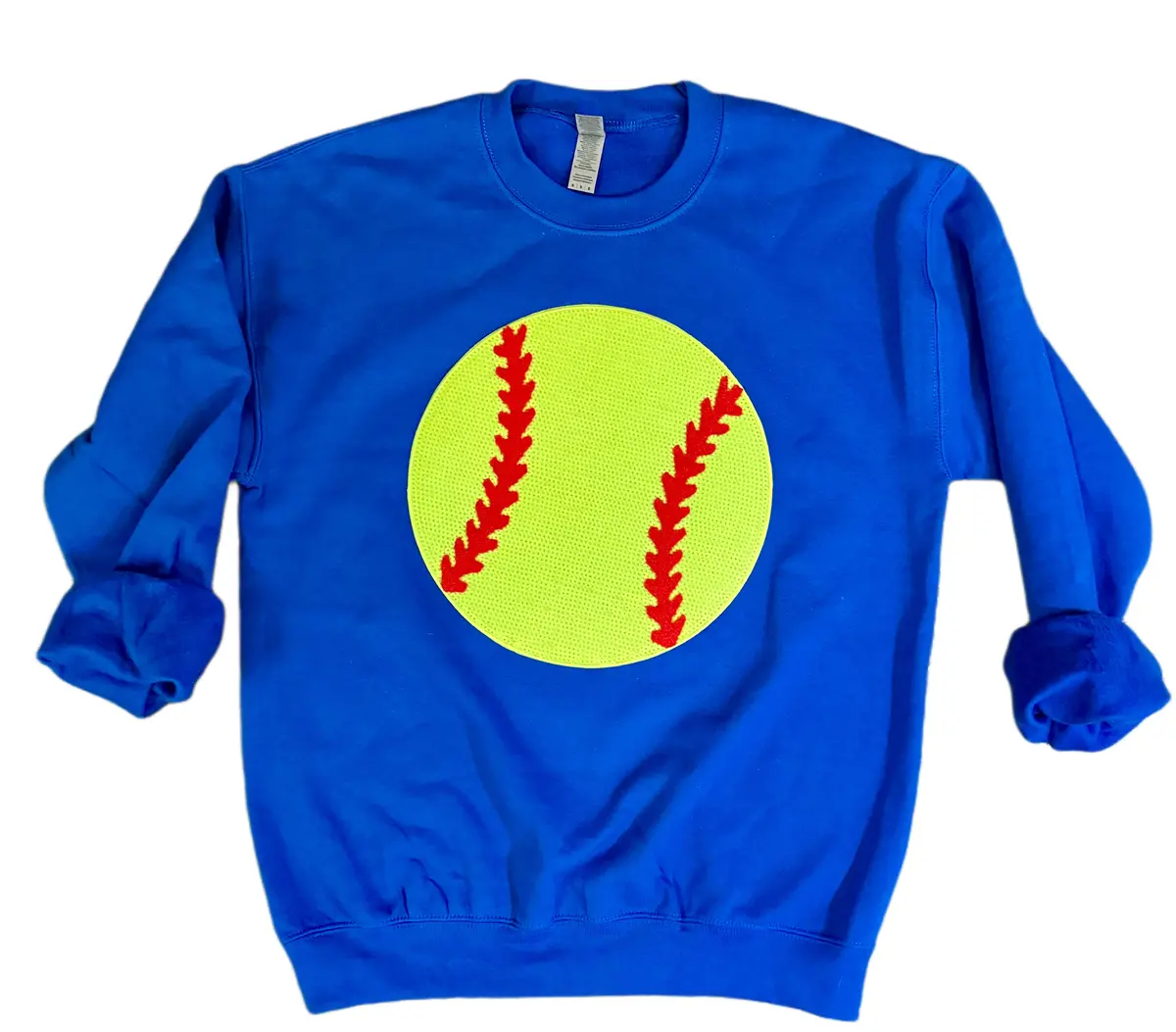 Sequin Softball Sweatshirt & Hoodies (Various Options) 9