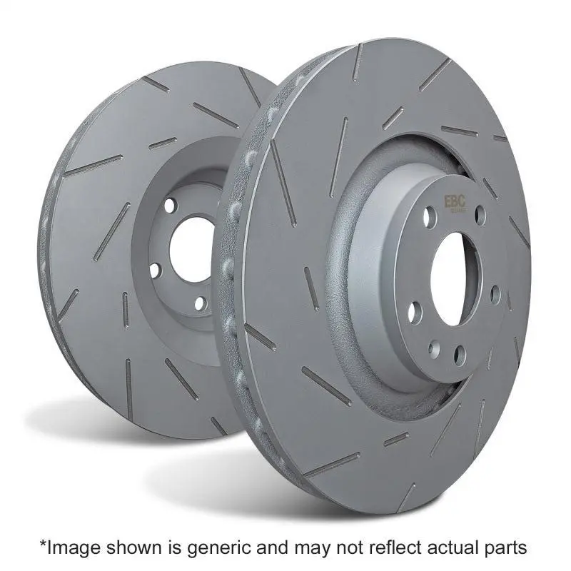 Ebc Ultimax Slotted Front Brake Rotors (Pair) 2022+ Ford Bronco Raptor 3.0L | Usr7842 1