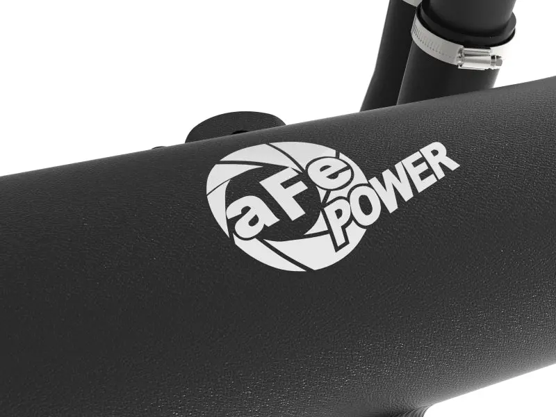 Afe Bladerunner 2-1/4 In Aluminum Hot Charge Pipes (Black) For 2022+ Ford Bronco Raptor 3.0L | 46-20758-B 2