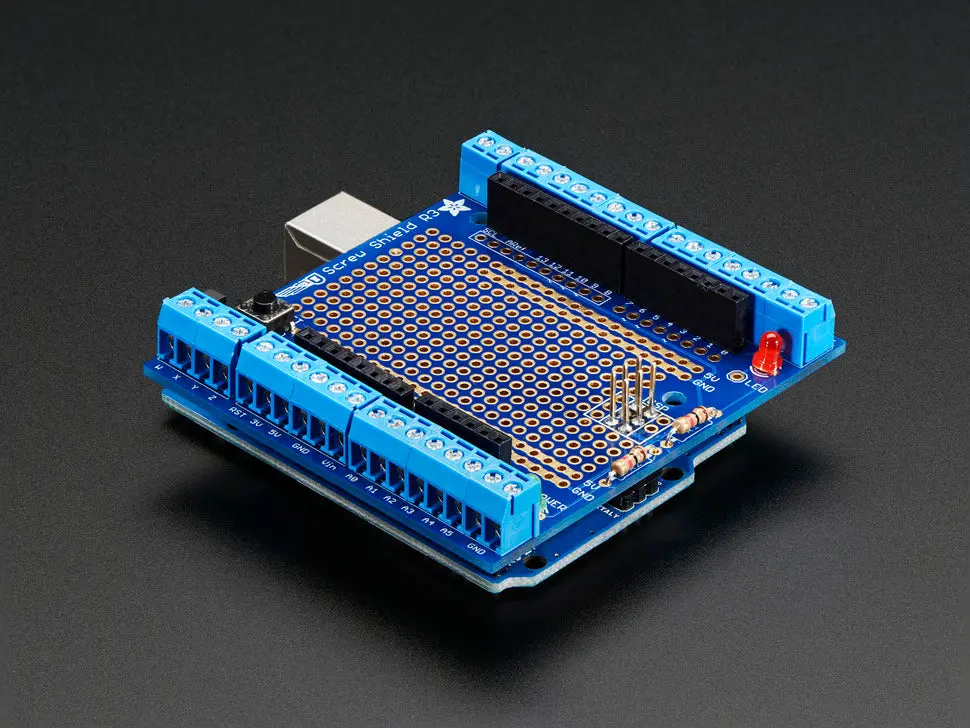 Proto-Screwshield (Wingshield) R3 Kit For Arduino 1