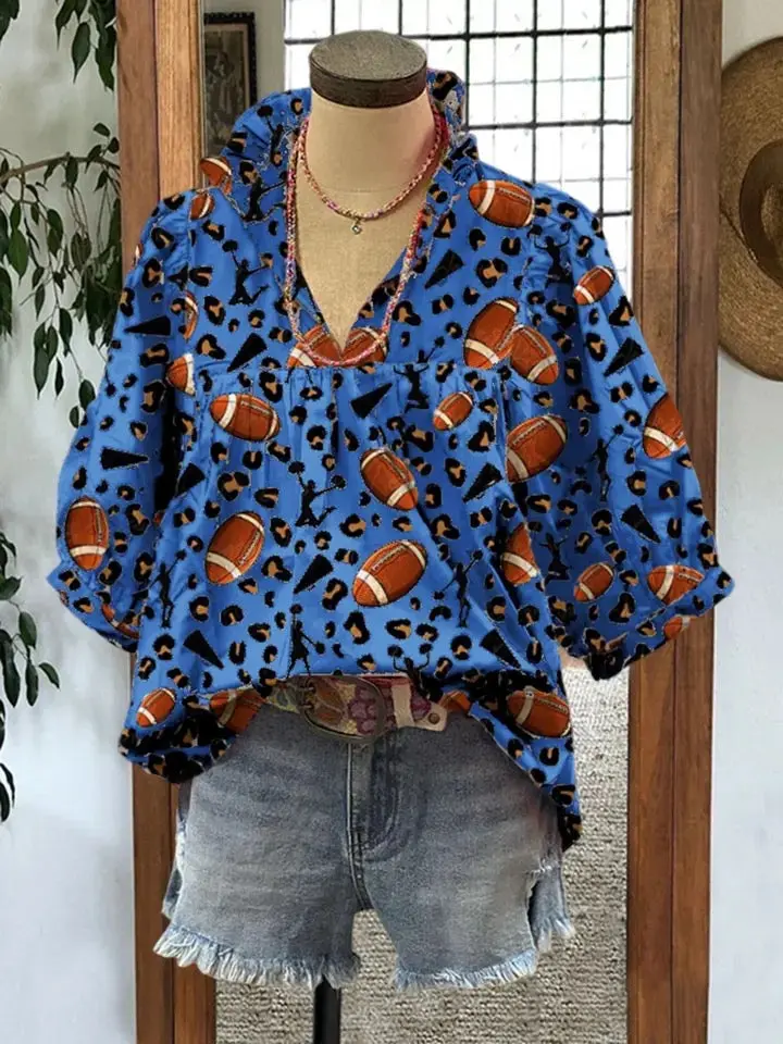Football Game Day Blouses 1