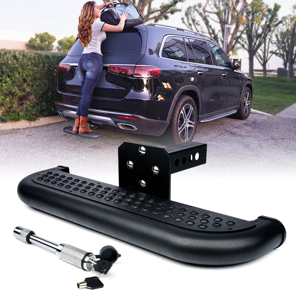 Trailer 26" Tow Hitch Step With Hitch Lock For 2 Inch Receiver 1