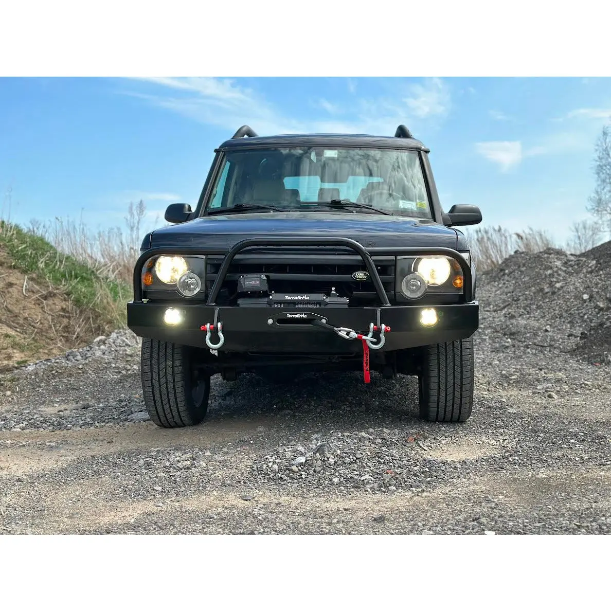 Lucky 8 Discovery 2 Front Hd Steel Bumper 1