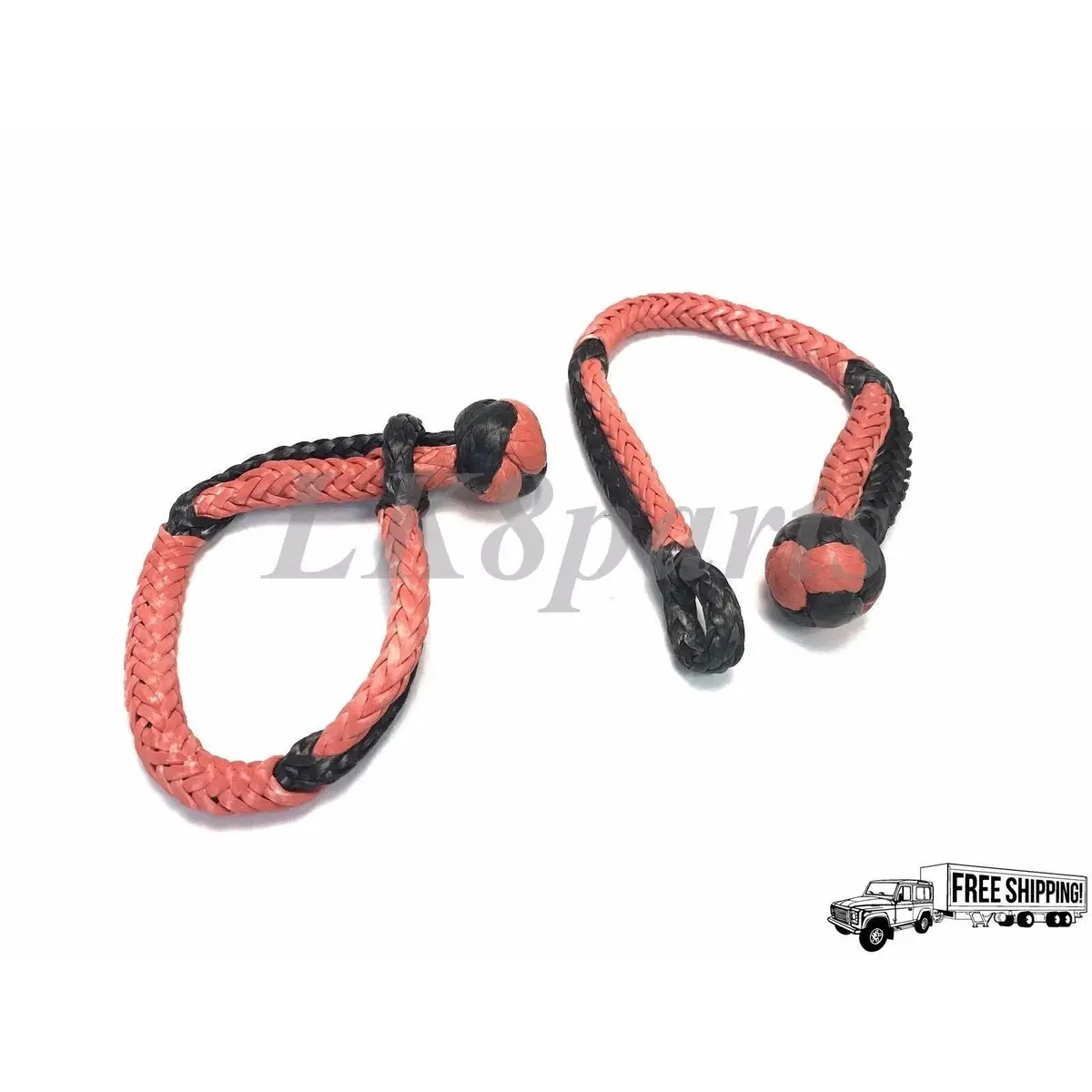 2 - Soft Shackle Recovery Shackle - 9Mm 18,000Lb Working Load Limit!! 1